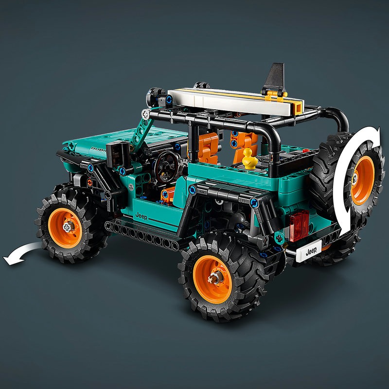 LEGO 42227 Jeep Wrangler Rubicon Perspektive 3