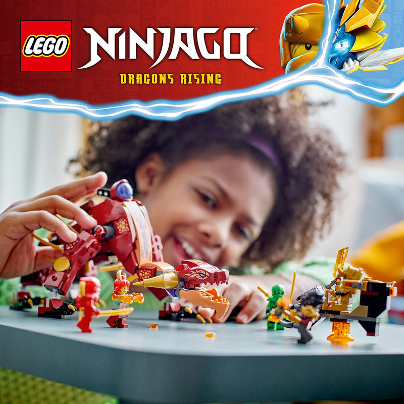 Prachtige NINJAGO® drakenspeelset