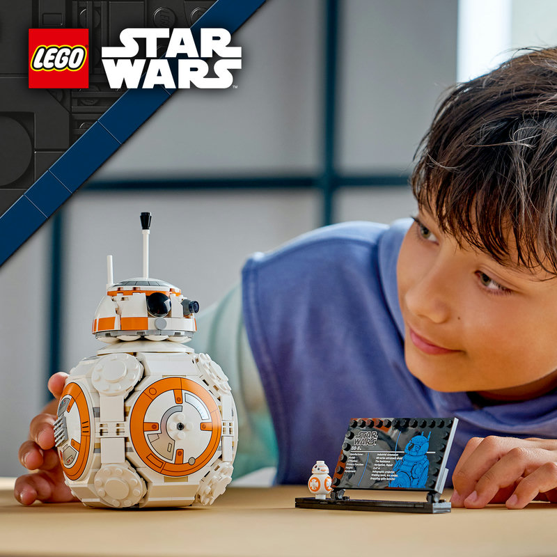 LEGO 75452 BB-8 Detailansicht des baubaren Droiden-Modells