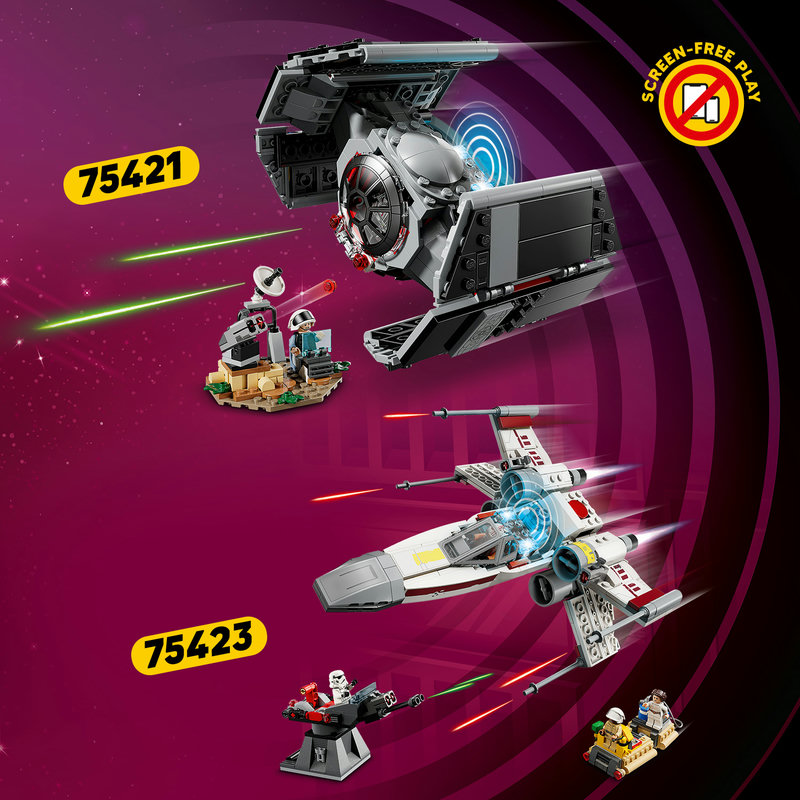 LEGO 75427 complete set as a display model with all components assembled