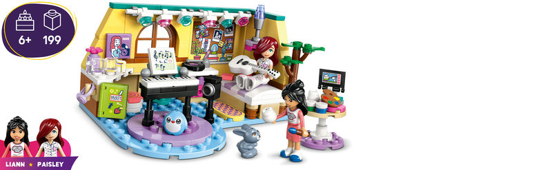 LEGO 42647 Paisley beim Spielen im Zimmer