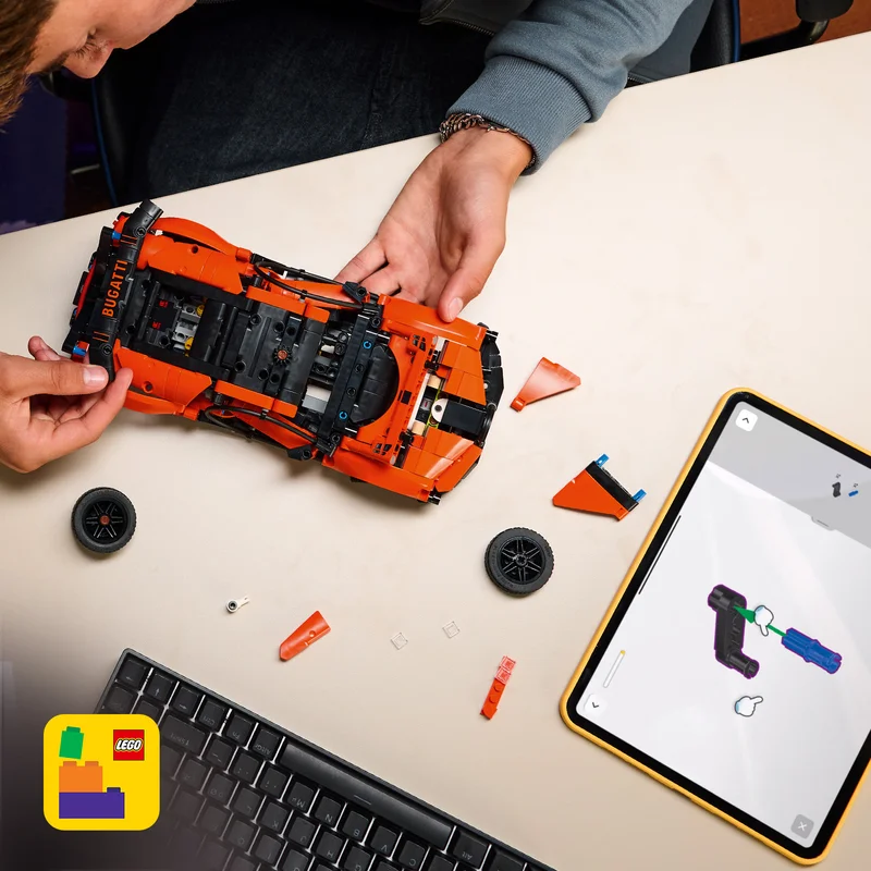 Interaktív, 3D-s építési útmutatók