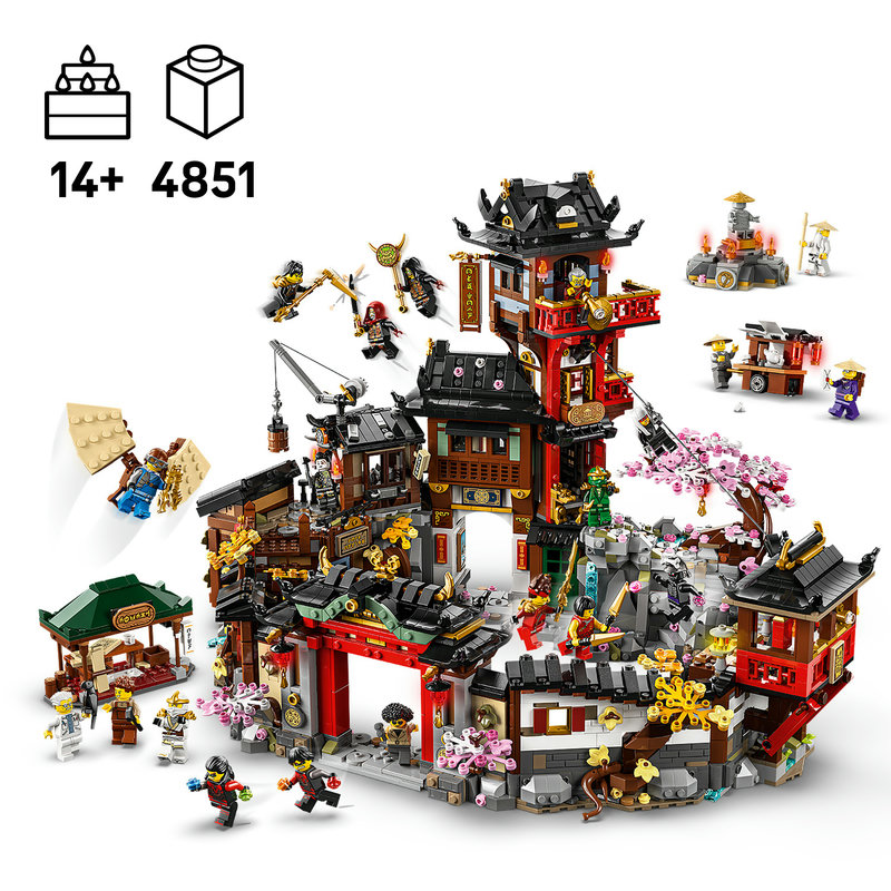 Geniet van de geschiedenis en nostalgie van NINJAGO®