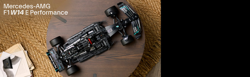 LEGO 42171 Mercedes-AMG F1 W14 Seitenansicht