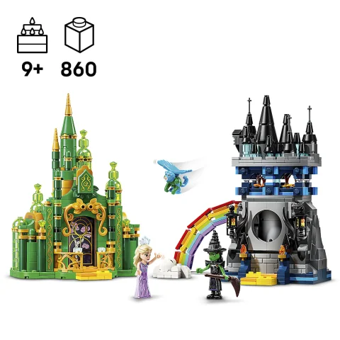 2 iconic Wicked toy buildings
