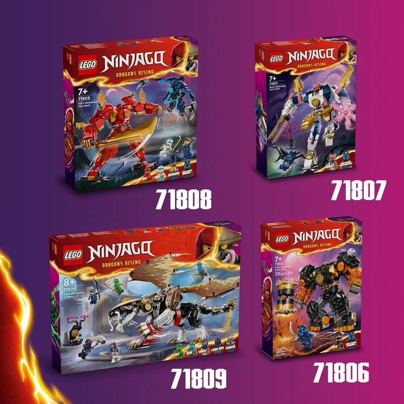 Még több gyűjthető LEGO® NINJAGO® készlet