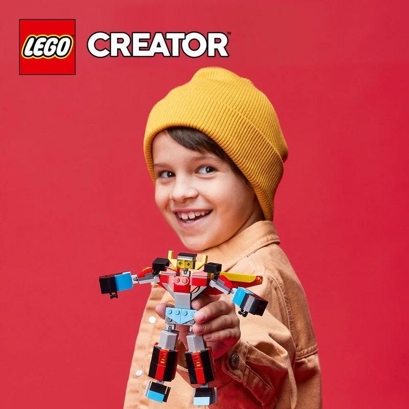 Futurystyczny zestaw LEGO® 3 w 1