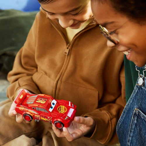 Játék autós építőkészlet