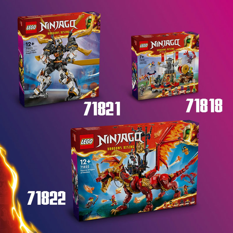 Meer LEGO® NINJAGO® sets om te verzamelen