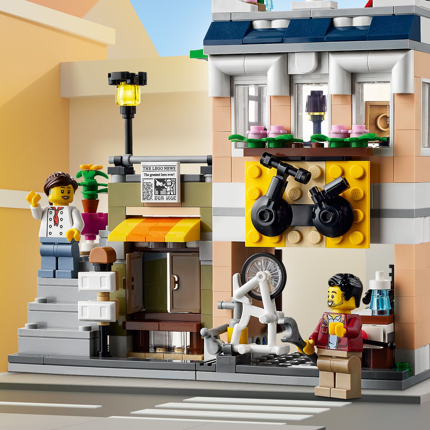2 minifigūrėlės