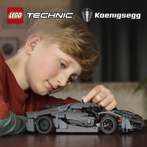 LEGO 42173 Koenigsegg Jesko Absolut Detailansicht