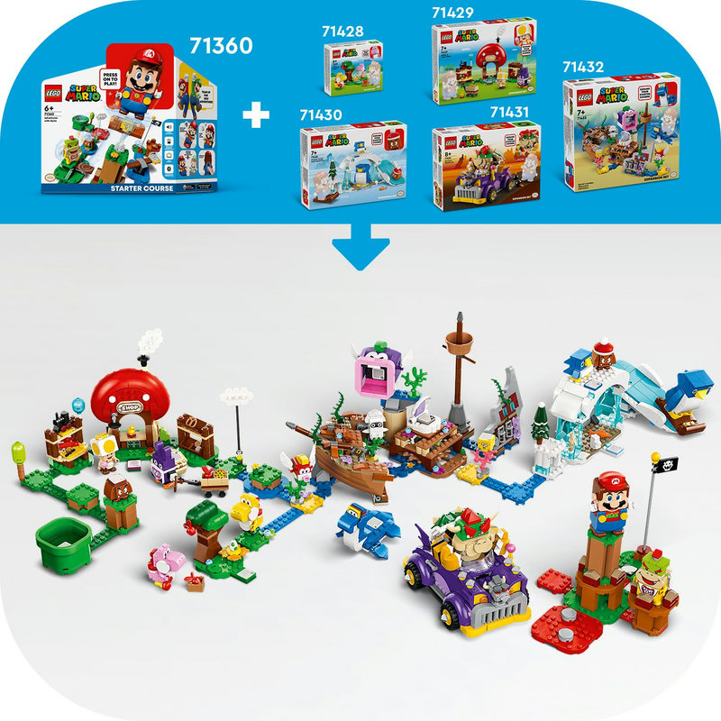 LEGO® Super Mario™ speelgoedset voor gamers